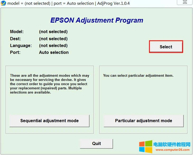 epson adjustment program ѡͺ