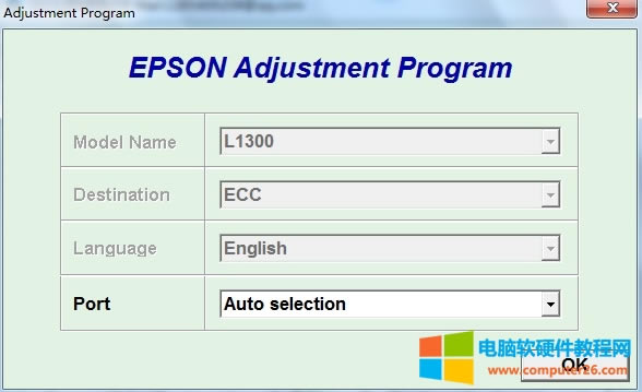 EPSON L1300 ӡīͼĽ