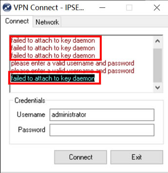 ShrewSoft VPN ޷ӱ“Fail to attach to key daemon”