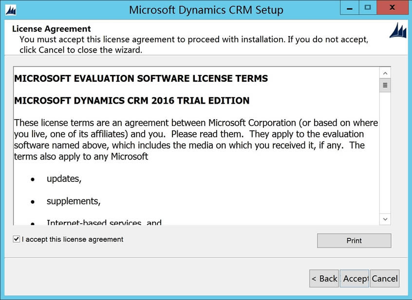 Microsoft Dynamics CRM 2016