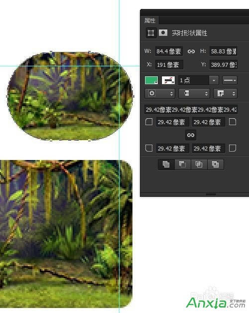 ޸ͼСıԲǰ뾶,photoshop cc,photoshop2014,photoshop