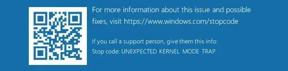 0x1000007F:UNEXPECTED_KERNEL_MODE_TRAP_M˵ش