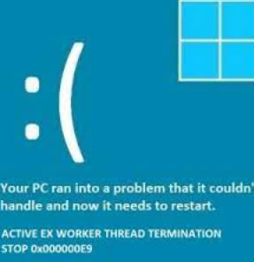 0xEA:ACTIVE_EX_WORKER_THREAD_TERMINATION˵ؽ