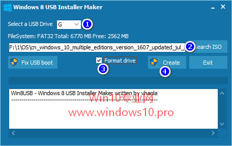 Win10װUߣWindows 8 USB Installer Maker