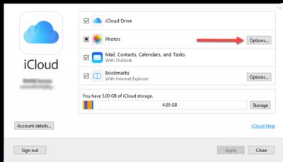 iCloudƬ޷Windows10ػʾ