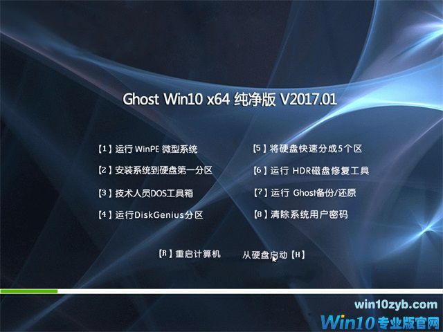 ghost win10 64λ