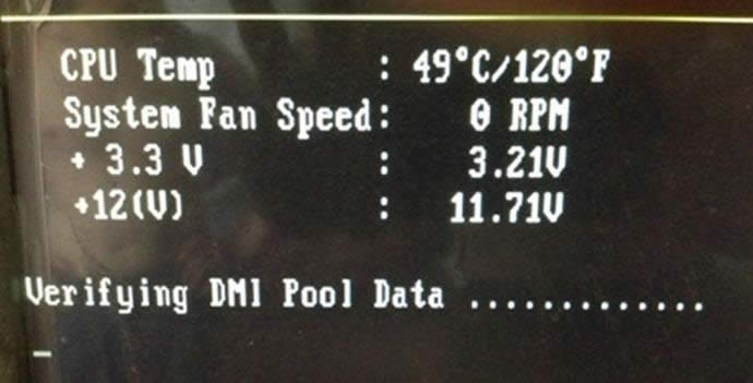 Win7ʼǱʾVerifying DMI Pool DataĴ취