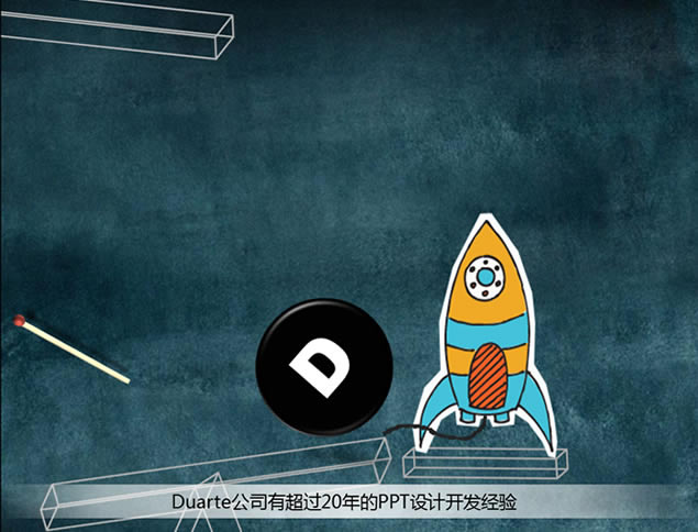 创建伟大演示PPT的5大法则——连锁反应欧美风格动态ppt模板