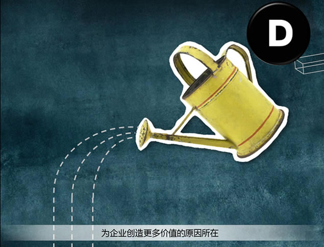 创建伟大演示PPT的5大法则——连锁反应欧美风格动态ppt模板,国外模板 - 本站
