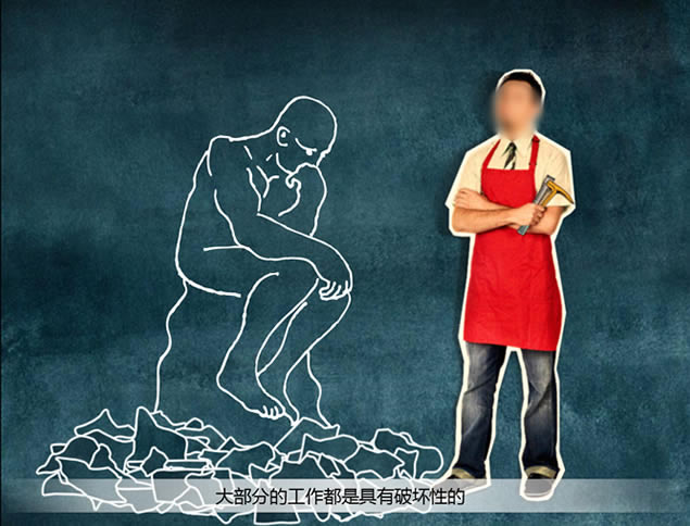 创建伟大演示PPT的5大法则——连锁反应欧美风格动态ppt模板,国外模板 - 本站