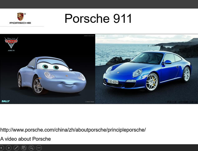 ʱݣPorscheĻ Ʒгҵpptģ,ҵģ - վ