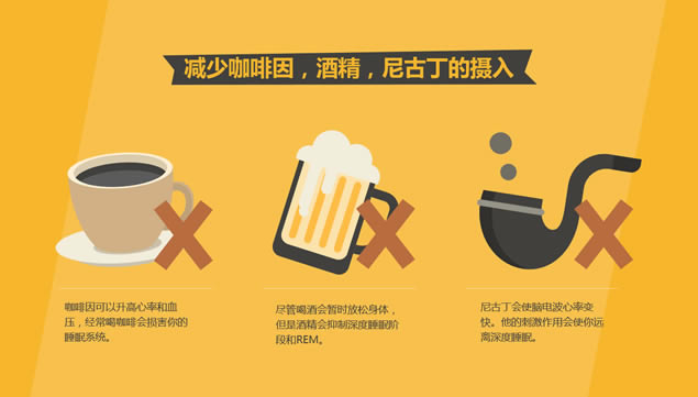 晚睡真的影响健康吗?iSlide演示设计ppt模板,主题模板 - 本站