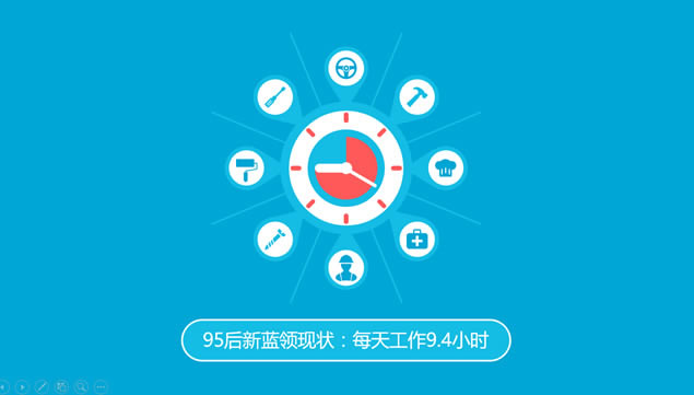 一周数字新闻报道幻灯演示ppt模板,主题模板 - 本站