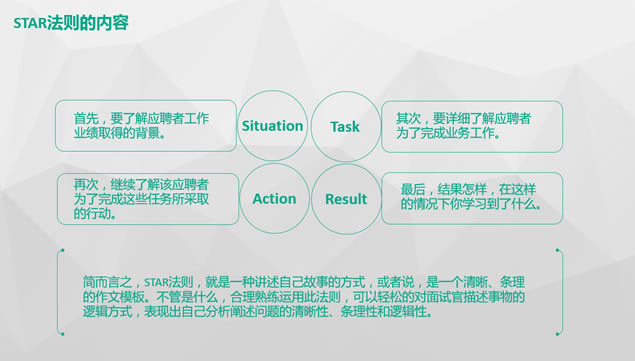 灰色低面背景彩色卡通元素简约扁平化商务ppt模板,商务模板 - 本站