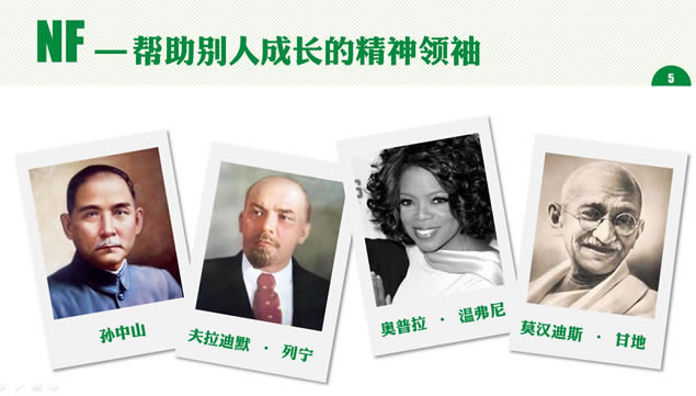 MBTI之性格放大镜(NF)——课程培训ppt模板,商务模板 - 本站