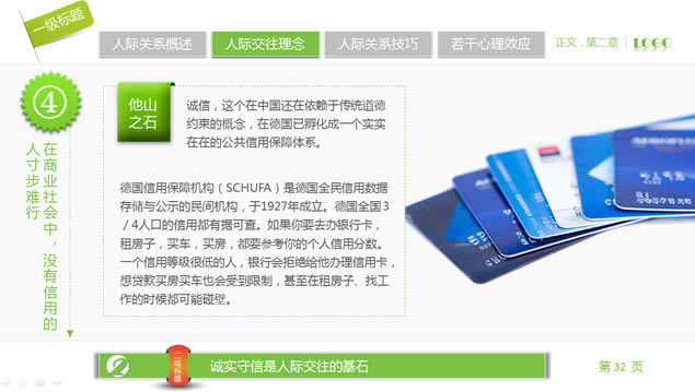 人际关系宝典——员工在职培训ppt模板,商务模板 - 本站