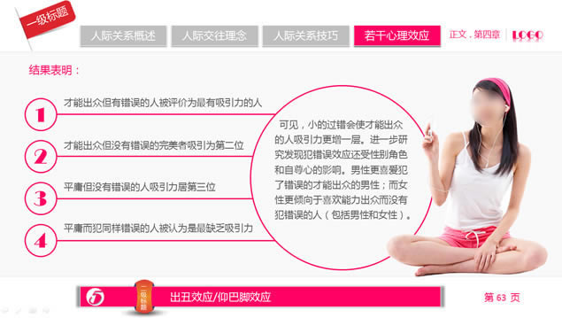人际关系宝典——员工在职培训ppt模板,商务模板 - 本站