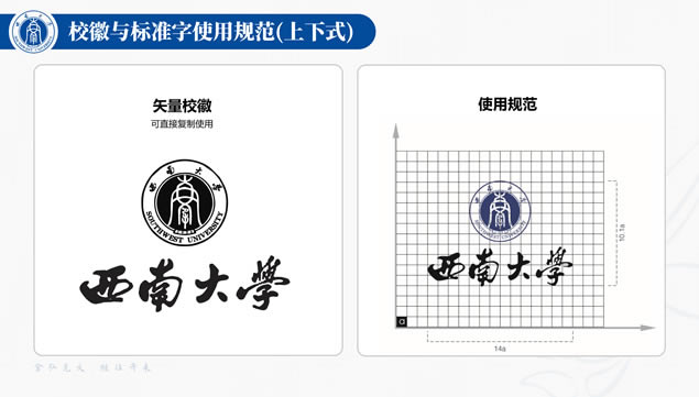 西南大学学术报告论文答辩ppt模板