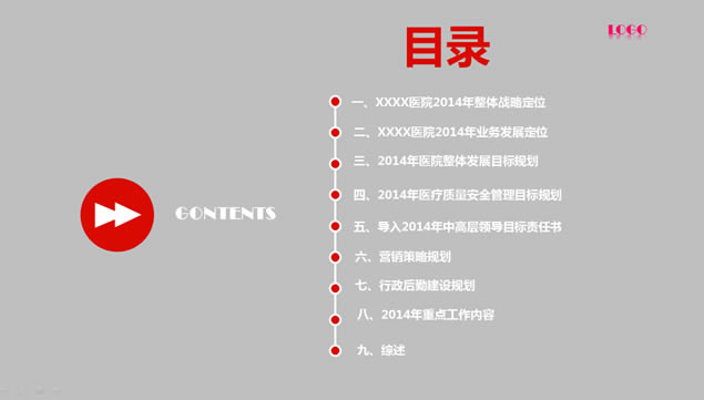 适合医疗机构 医院经营战略规划报告ppt模板,主题模板 - 本站