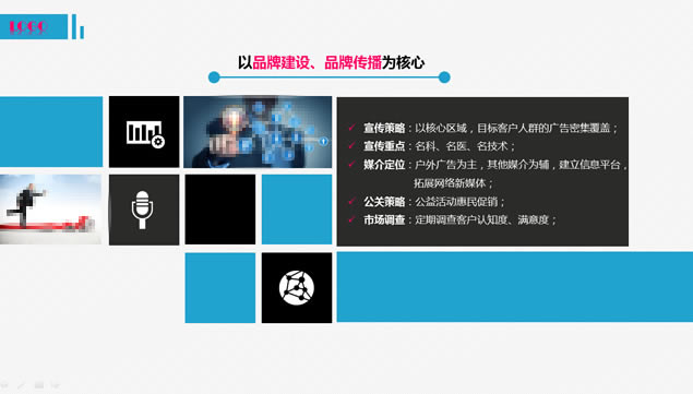 适合医疗机构 医院经营战略规划报告ppt模板,主题模板 - 本站