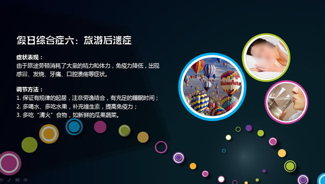 你被假日“虐”了么?——如何挽救假日综合症ppt模板