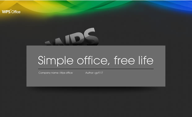 WPS officŲʱЧpptģ,ģ