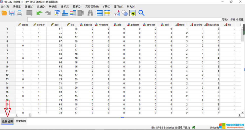 IBM SPSS Statiisticsݱ༭ʹʾͼϸ̳