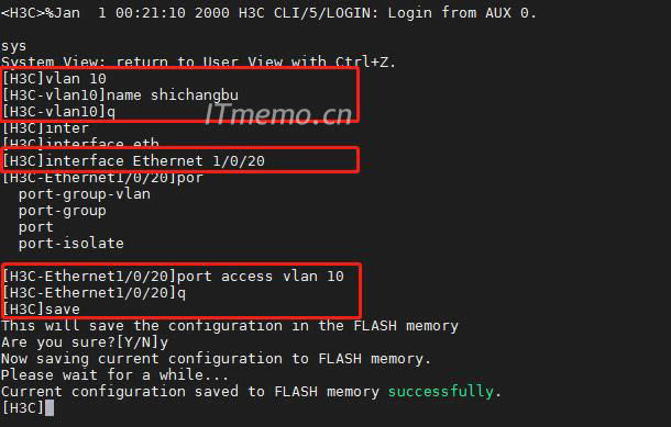 This VLAN does not exist! vlanδ