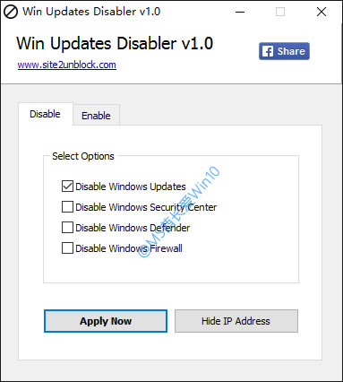 Win10ԄӸP(gun)]Win Updates Disabler