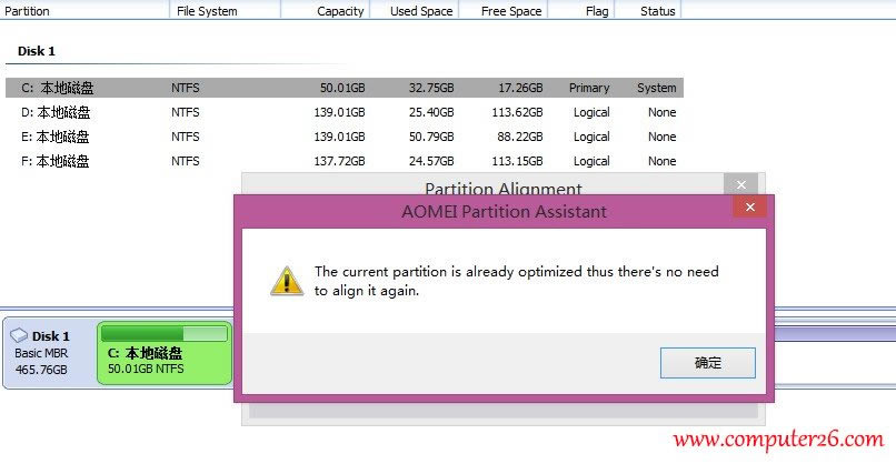 win8.1ϵy(tng)Ό(sh)F(xin)ӲP(pn)4K(du)R֮OƷAOMEI Partition Assistant 