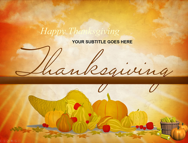 Happy ThanksgivingfͨL(fng)ж(ji)pptģ