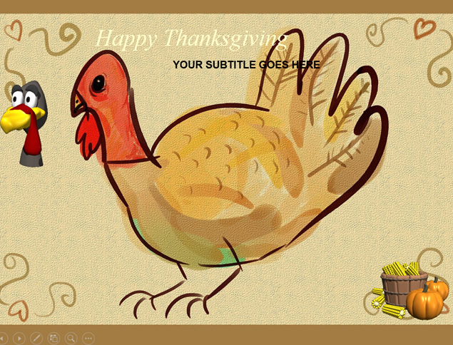 Happy Thanksgivingu}ж(ji)pptģ