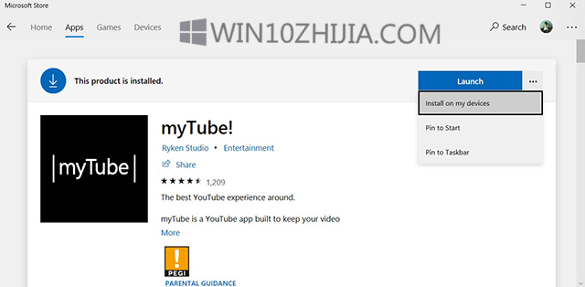 MicrosoftWin10 Store AppзԶ“Ͱװ”1.jpg