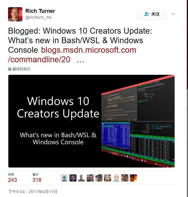 Win10 1703ʽBash/WSLЩĽ - 2